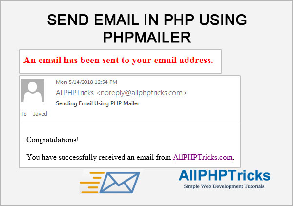 Send Email in PHP Using PHPMailer