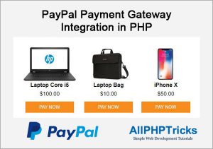 PayPal Payment Integration in PHP