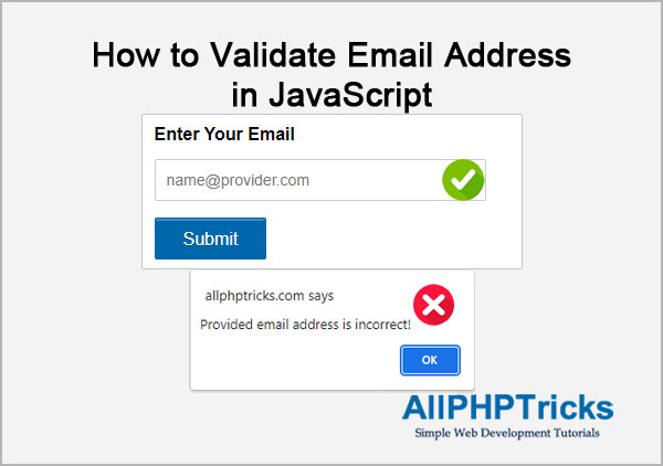 How to Validate Email Address in JavaScript