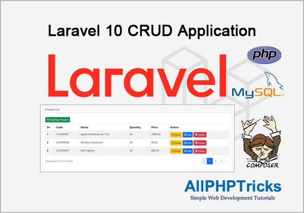 Simple Laravel 10 CRUD Application Tutorial